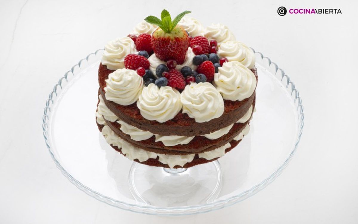 La tarta red velvet de Eva Arguiñano