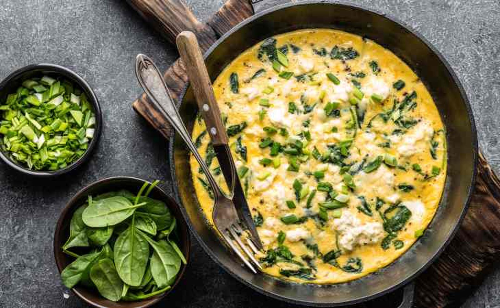 frittata con espinacas harina de almendras frittata con espinacas harina de almendras