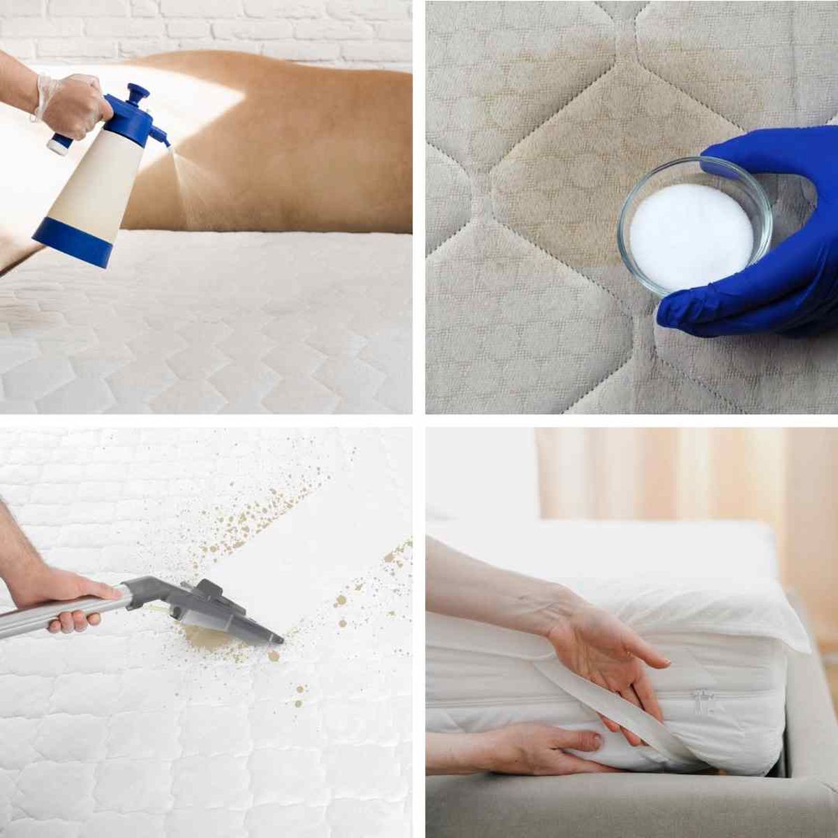 limpiar colchon con bicarbonato 4 pasos