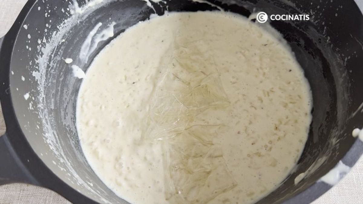 Agregamos gelatina al arroz con leche