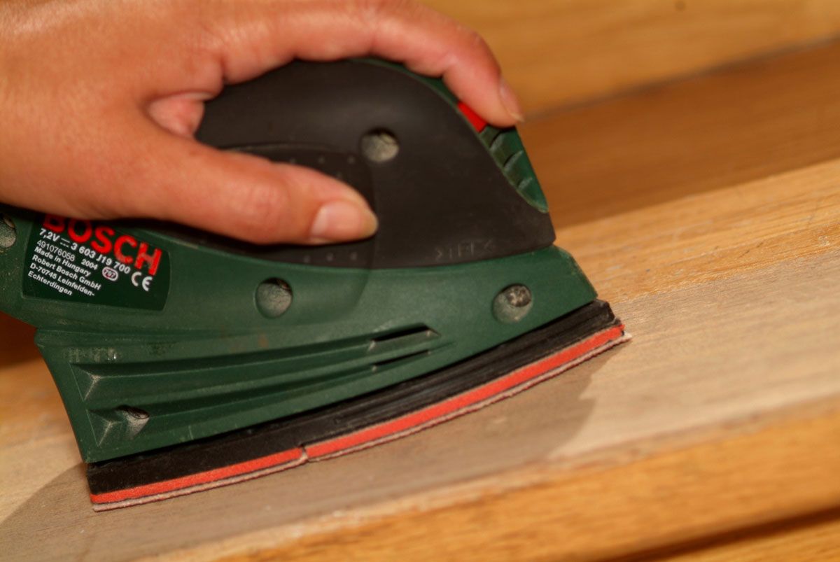 Reparar escalera de madera paso 1