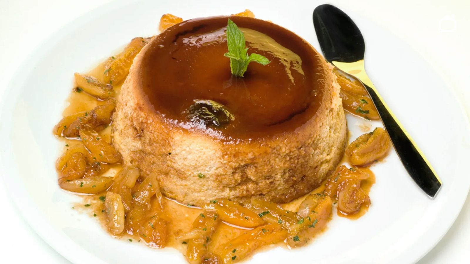 Flan de boniato