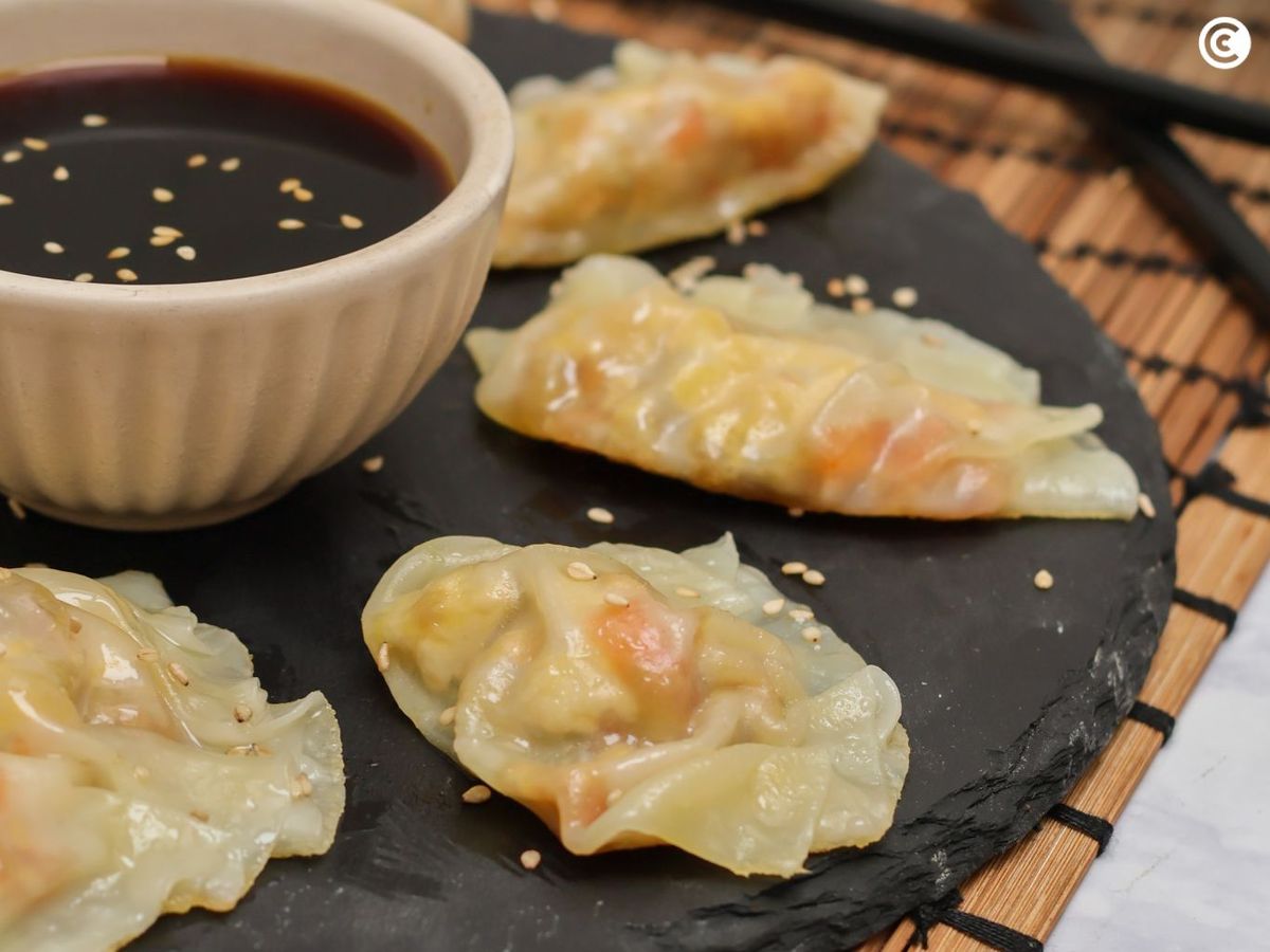 Receta de gyozas de verduras