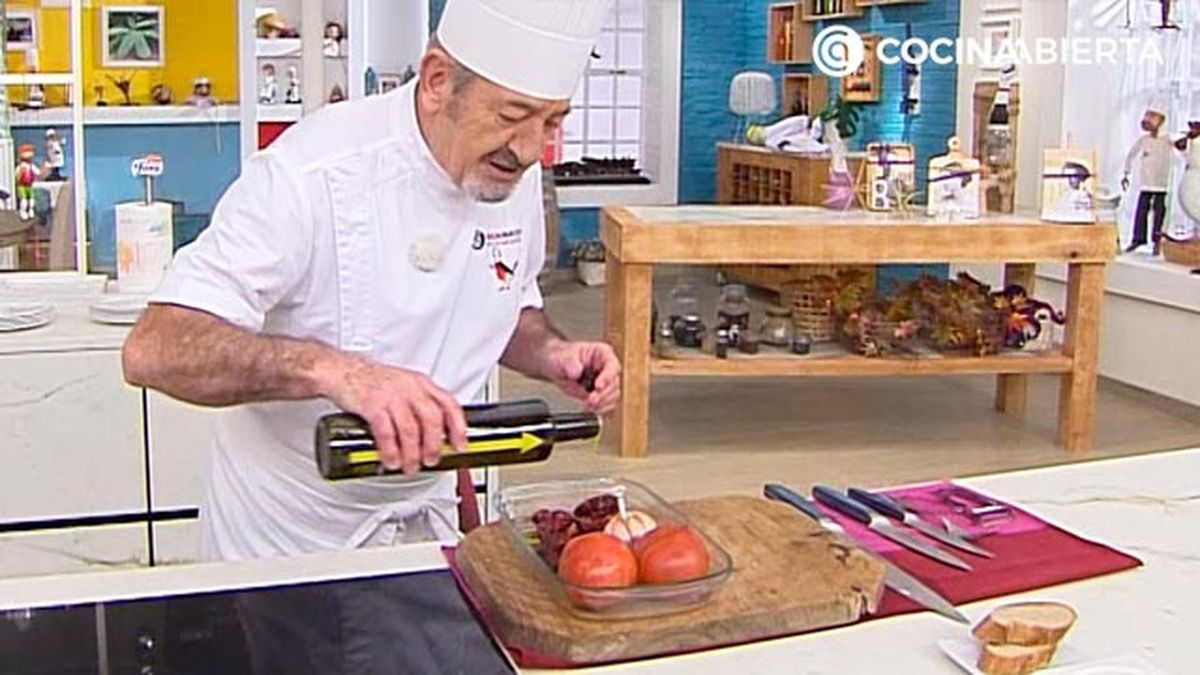 como hacer salsa romesco receta karlos arguinano karl6721 paso1