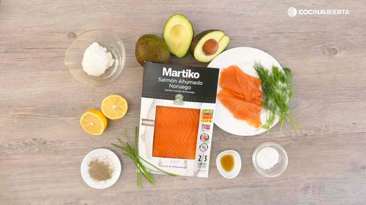 CTIS0935 receta pastelitos salmon ahumado mousse aguacate ingredientes