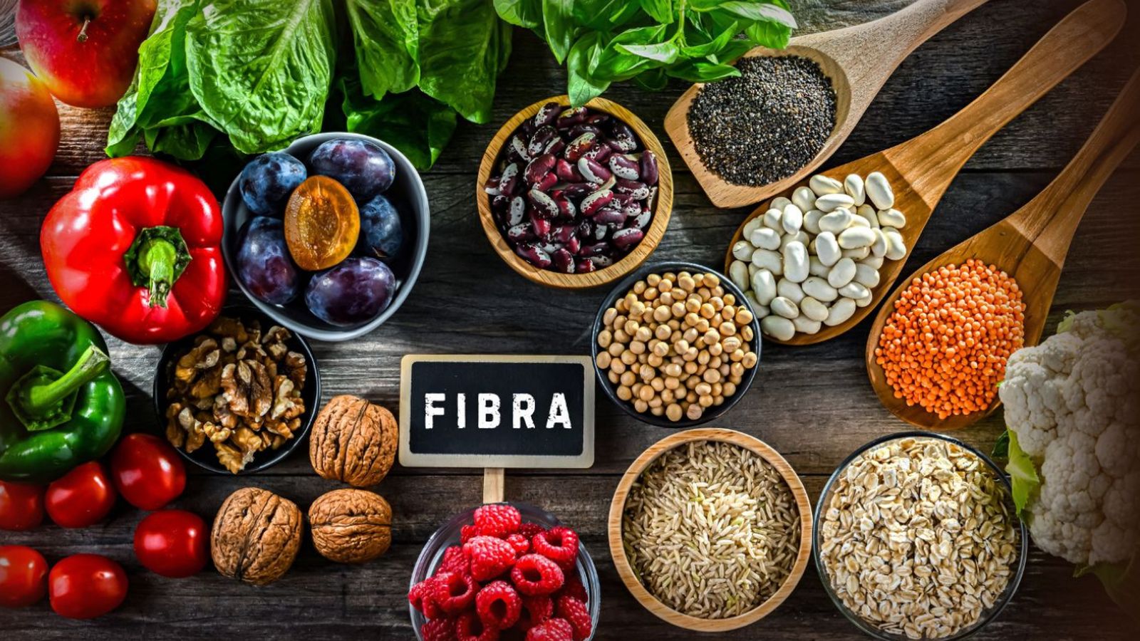 Alimentos ricos en fibra