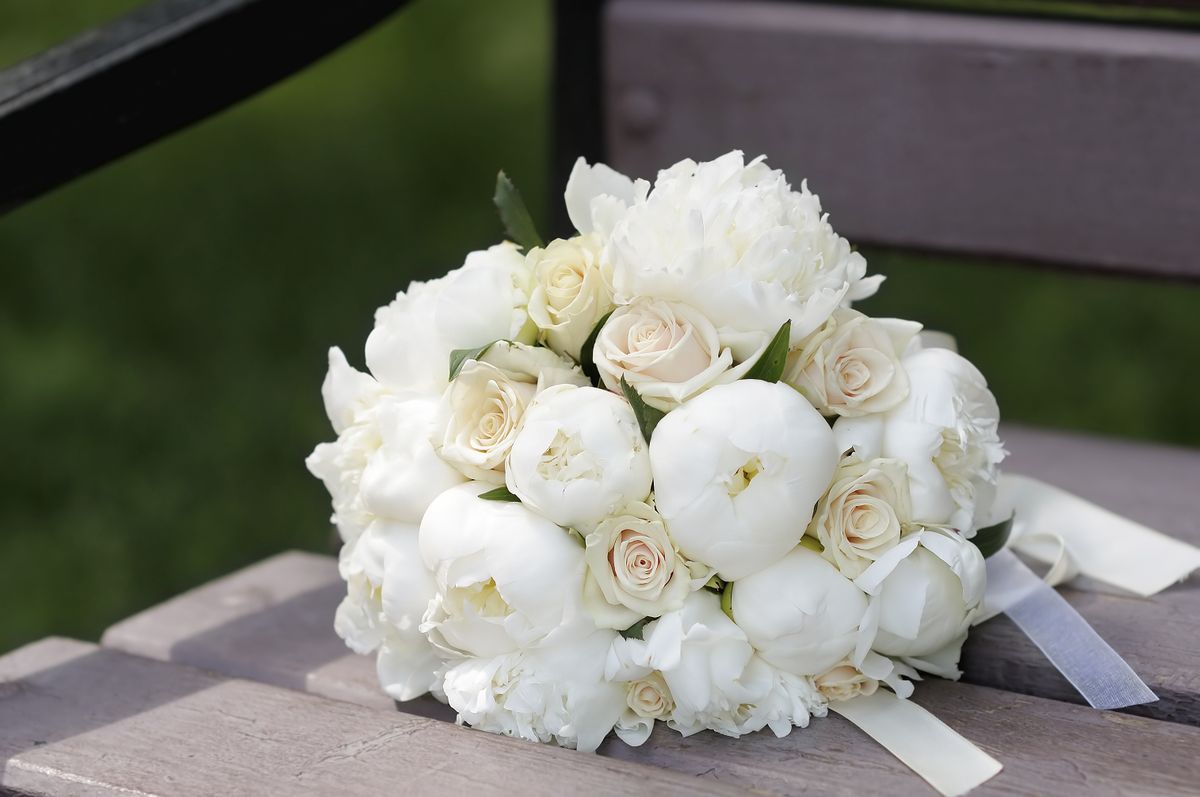 Ramos de novia en tonos blancos 5