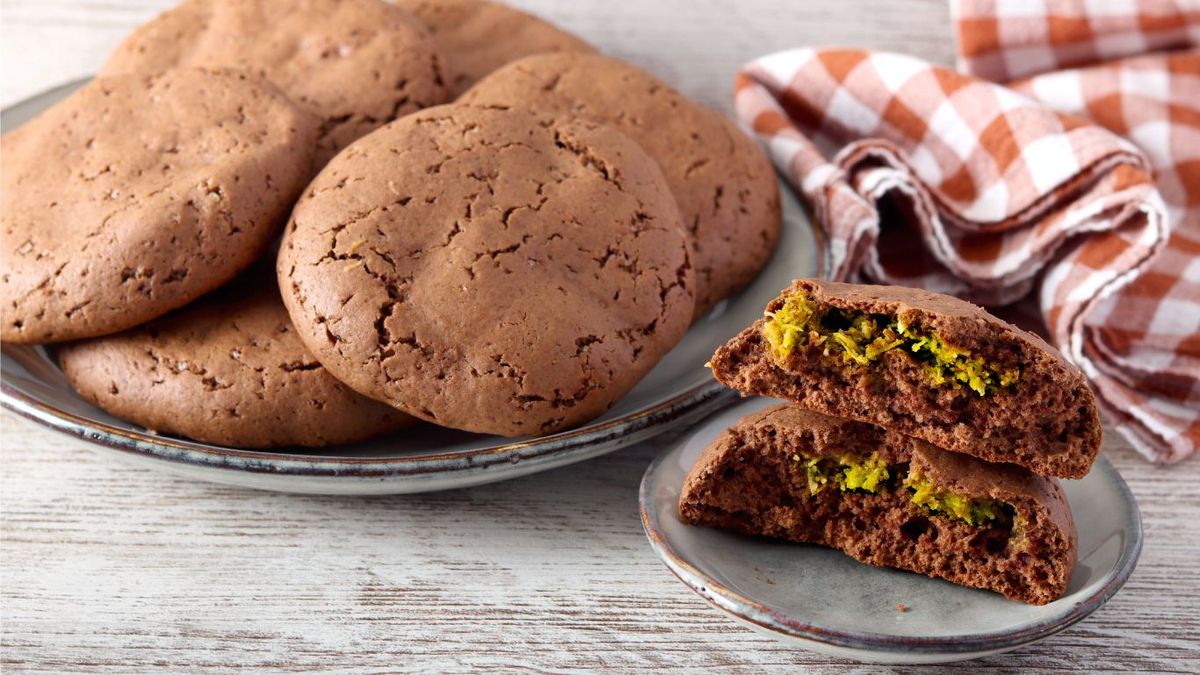 Galletas rellenas de chocolate Dubái