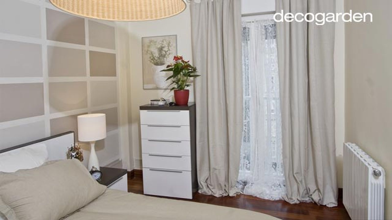 deco293 pared geometrica dormitorio beige paso 8 deco293 pared geometrica dormitorio beige paso 8