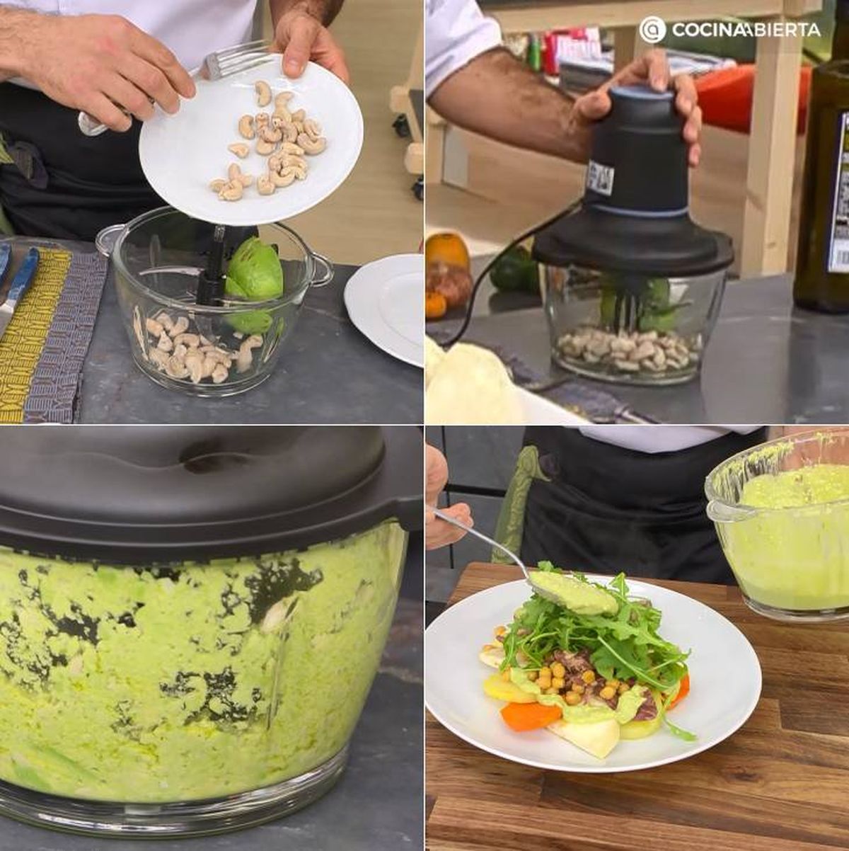 alino aguacate anacardos