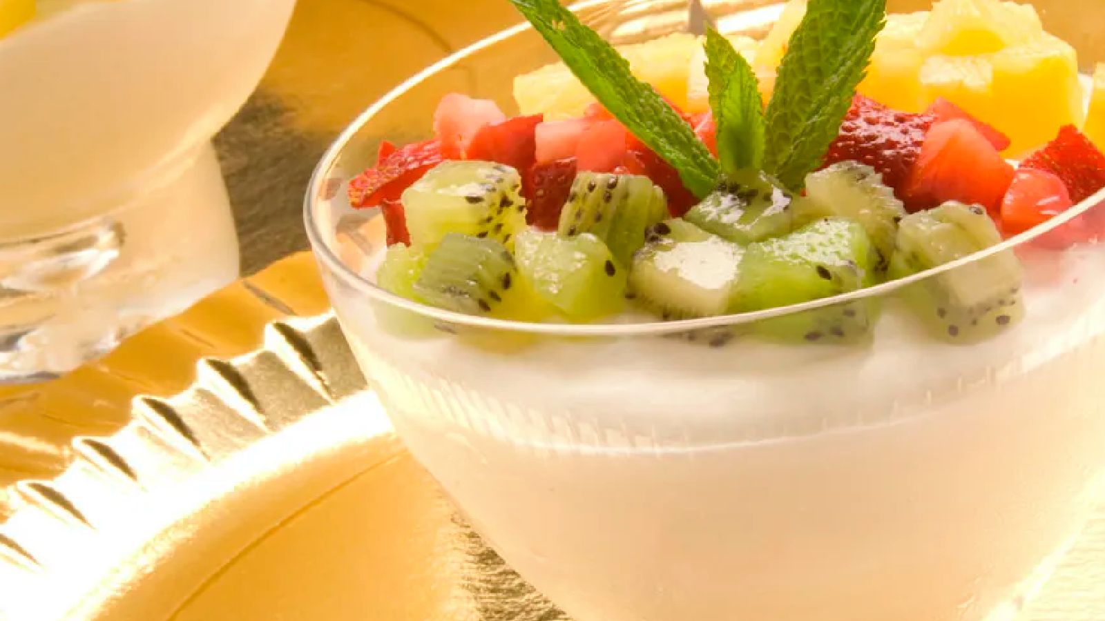 El chocolate blanco pone el punto dulce, el kiwi el ácido