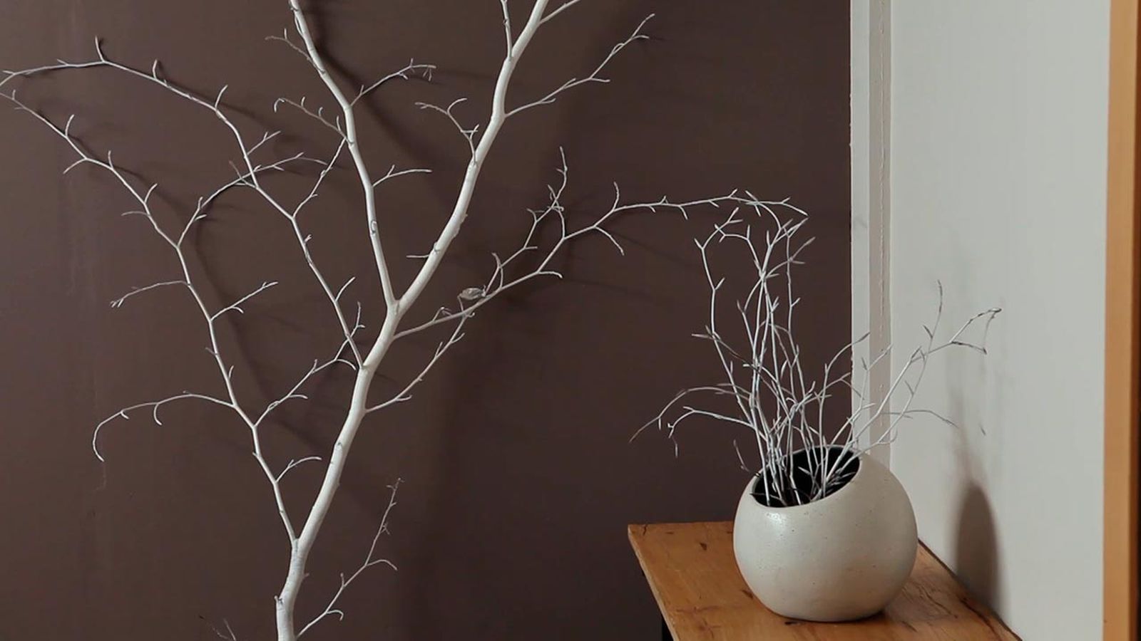 Como pintar una rama para decorar la casa