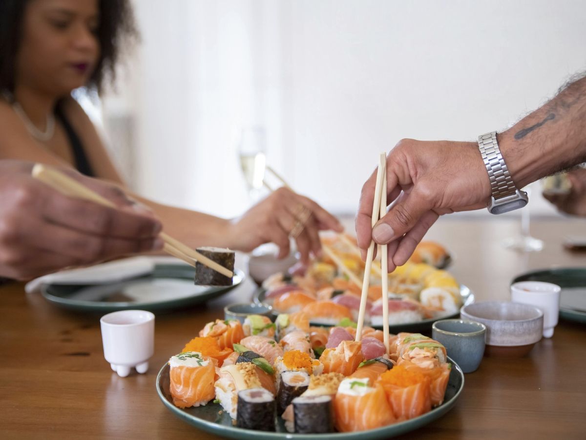 Consume el sushi lo antes posible y no guardes sobras