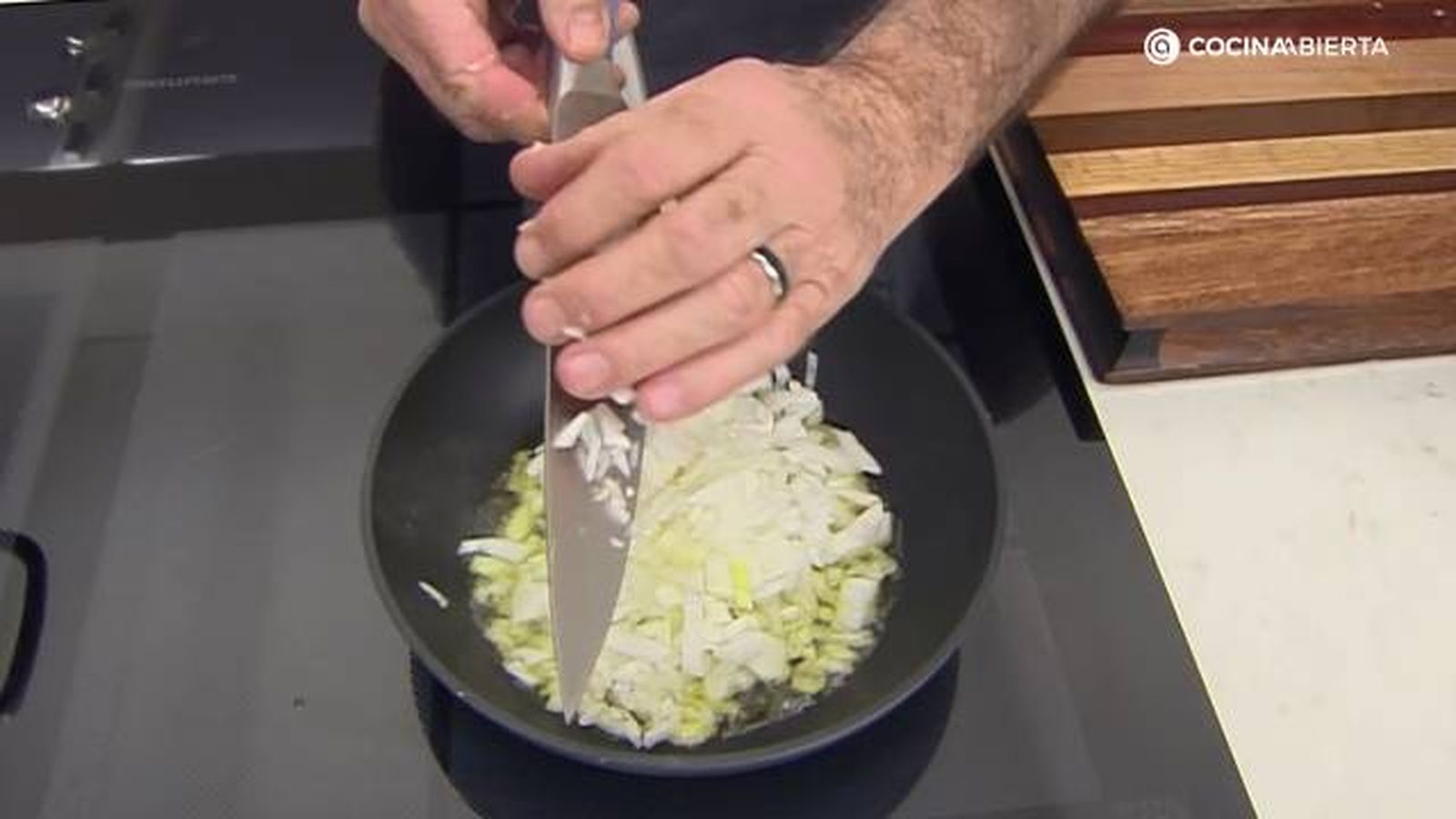 KARL7120 Tortilla arroz jamon queso paso 1 KARL7120 Tortilla arroz jamon queso paso 1