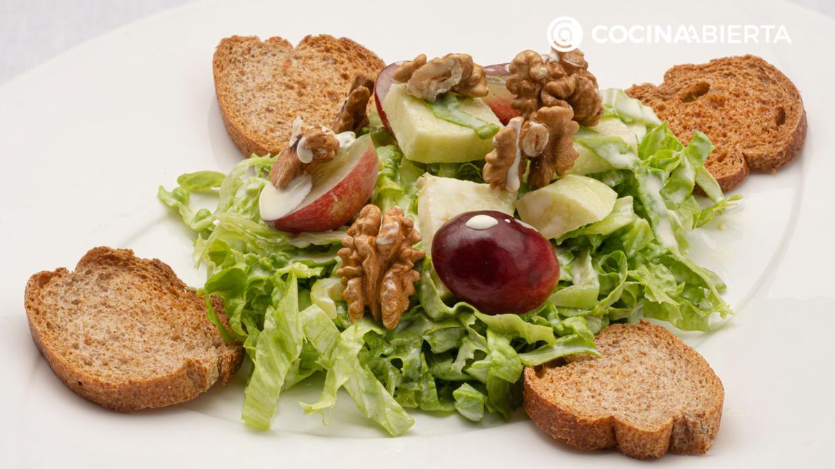 Ensalada Waldorf, receta de Karlos Arguiñano
