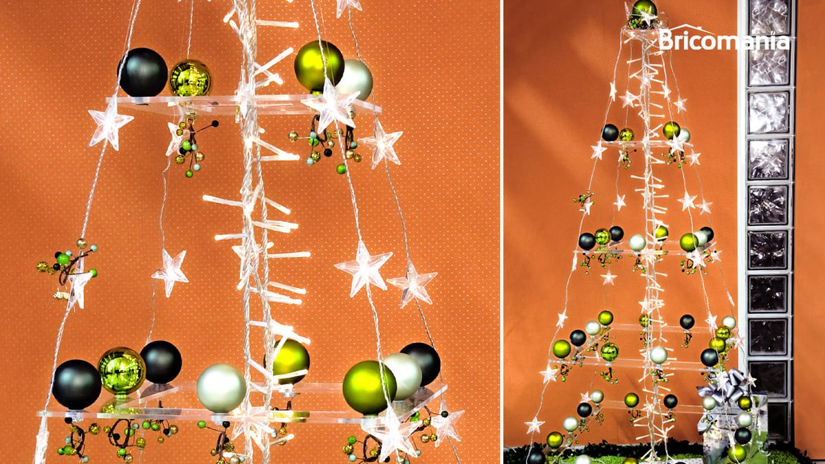 bricomania 536 arbol de navidad colgante xl