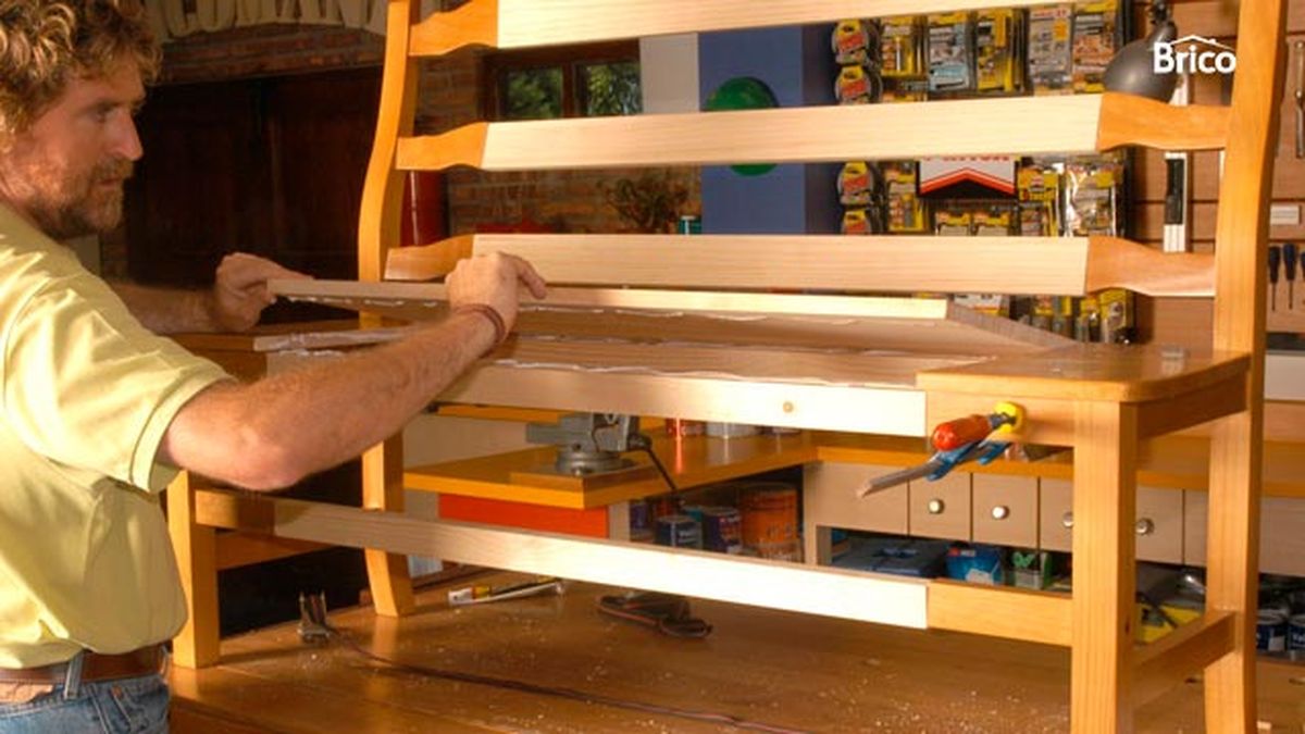 Transformar una silla en un banco paso 11