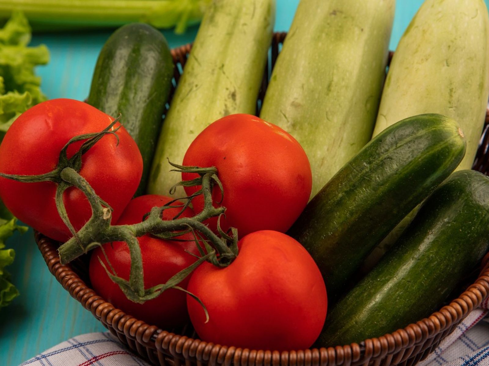 Algunas verduras de verano Algunas verduras de verano