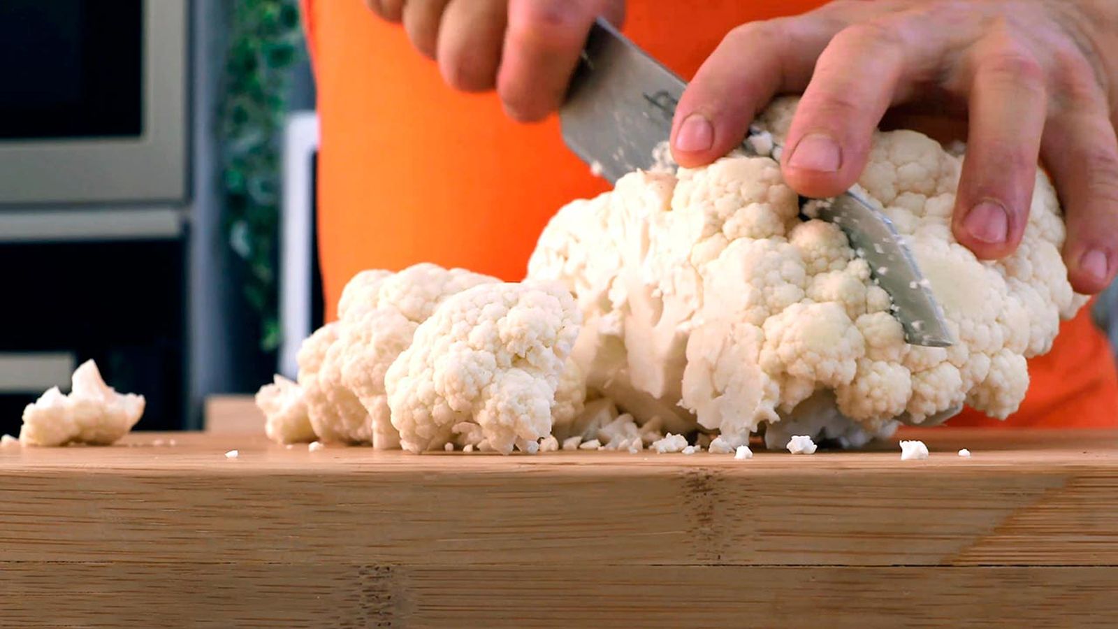 Receta de bechamel vegana de coliflor paso 1 Receta de bechamel vegana de coliflor paso 1