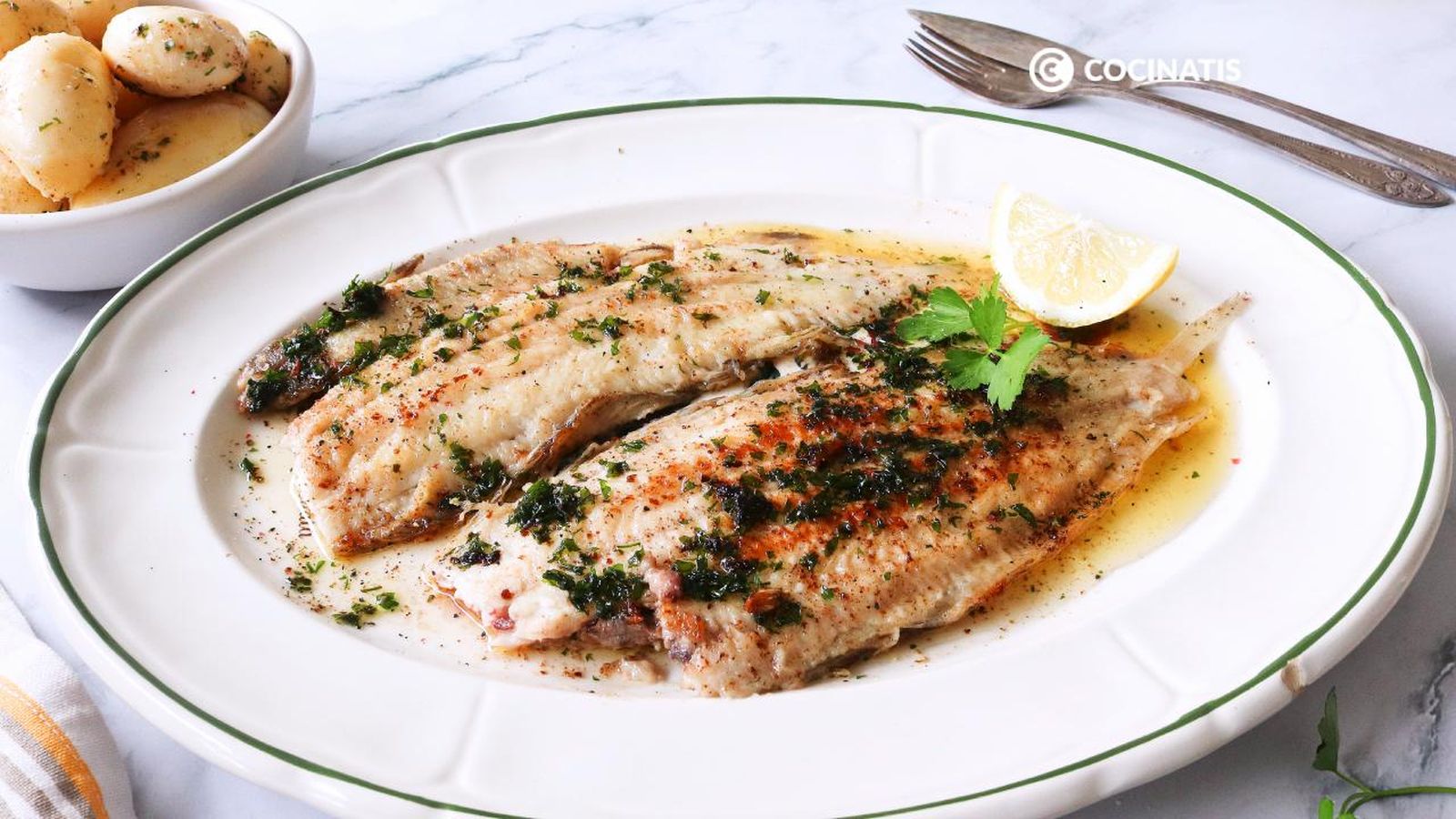 Receta de lenguado a la meuniere