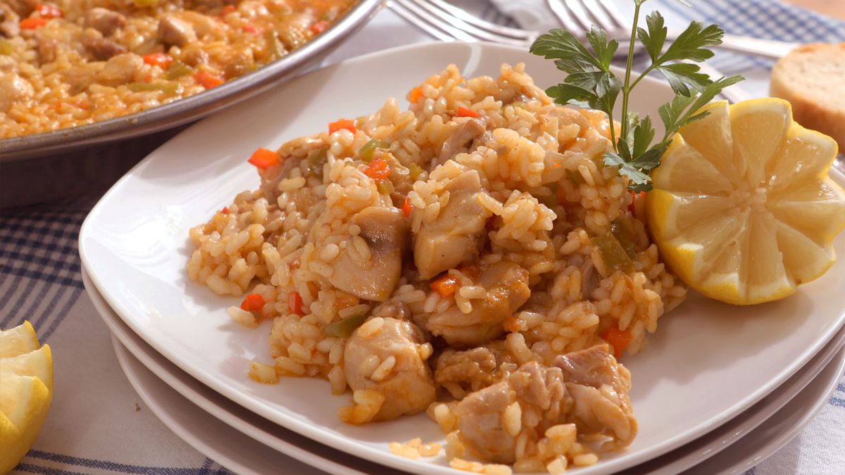 Receta arroz con pollo   paso 7