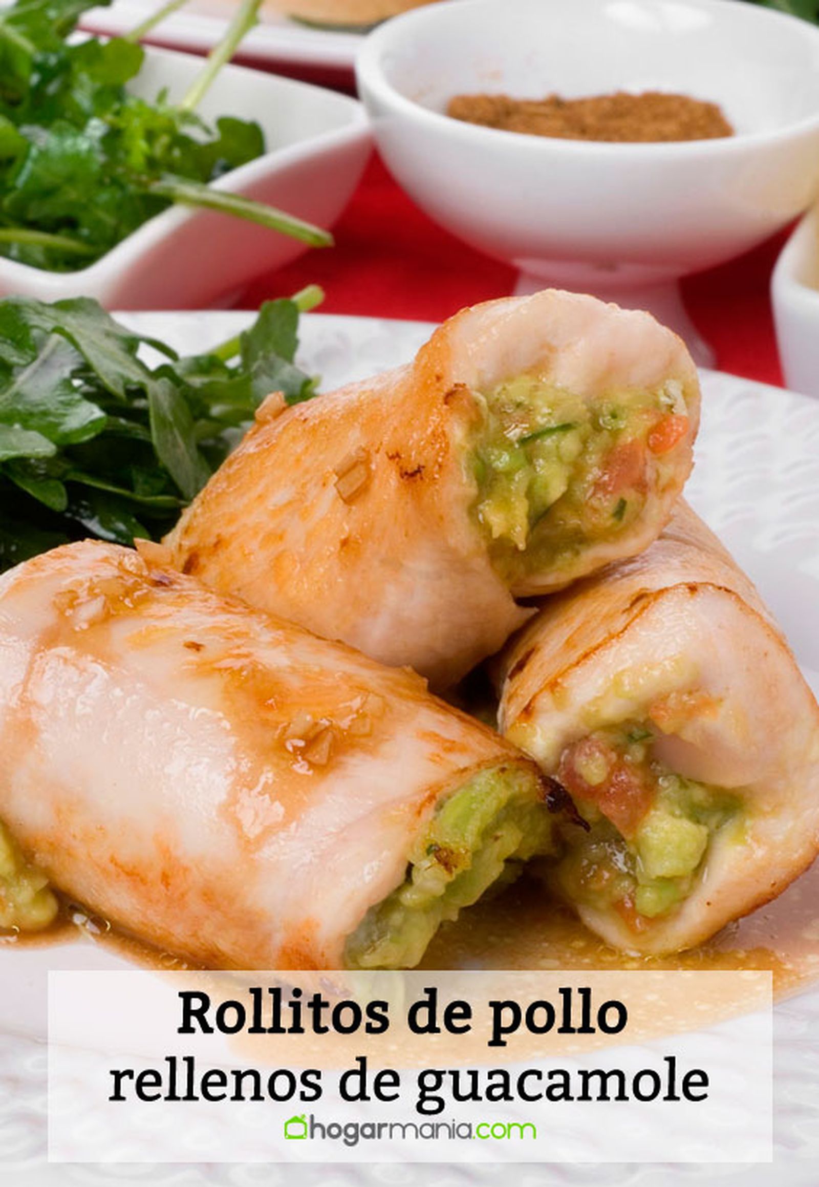 rollitos de pollo rellenos de guacamole pin rollitos de pollo rellenos de guacamole pin