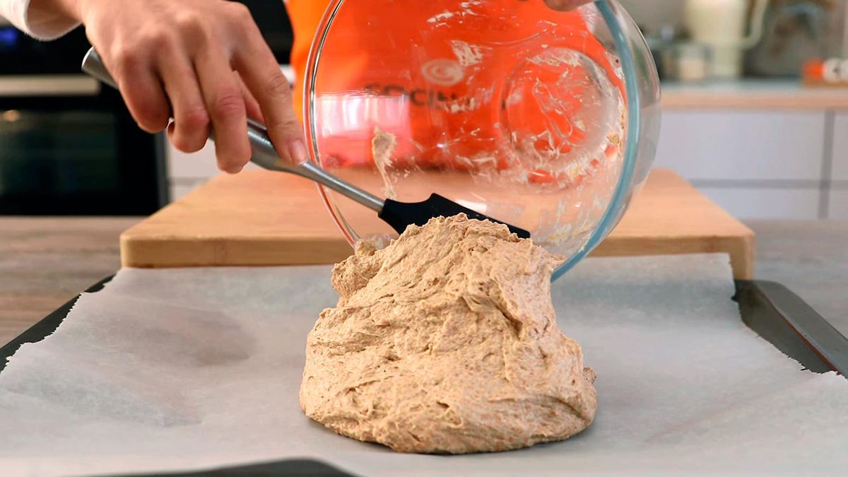 Receta de pan de espelta integral  paso 4