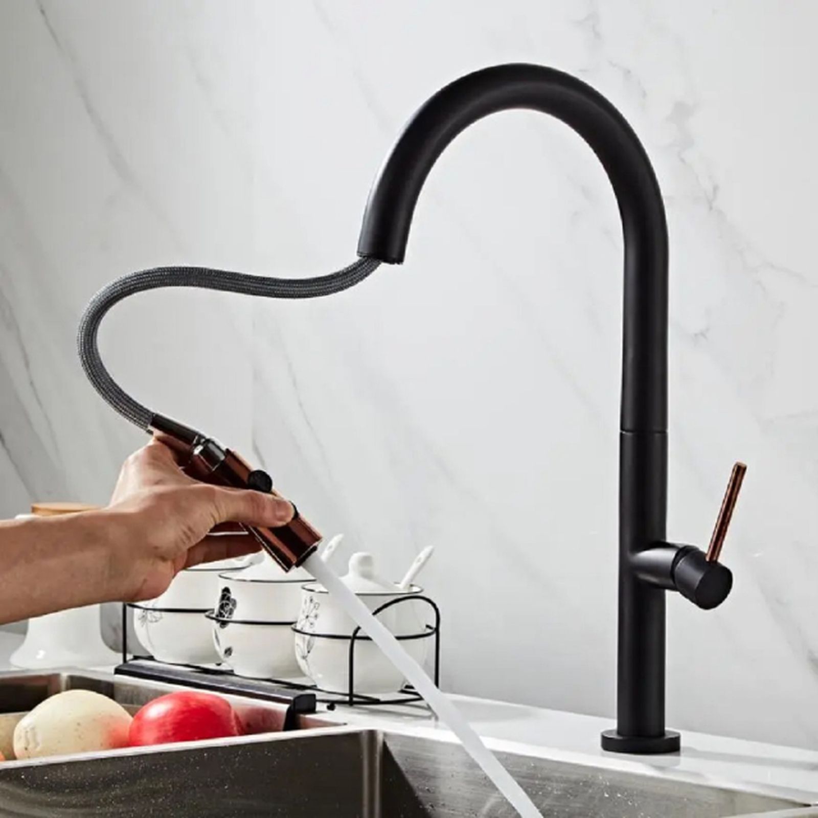 Grifería negra nueva tendencia para renovar la cocina 4 Grifería negra nueva tendencia para renovar la cocina 4
