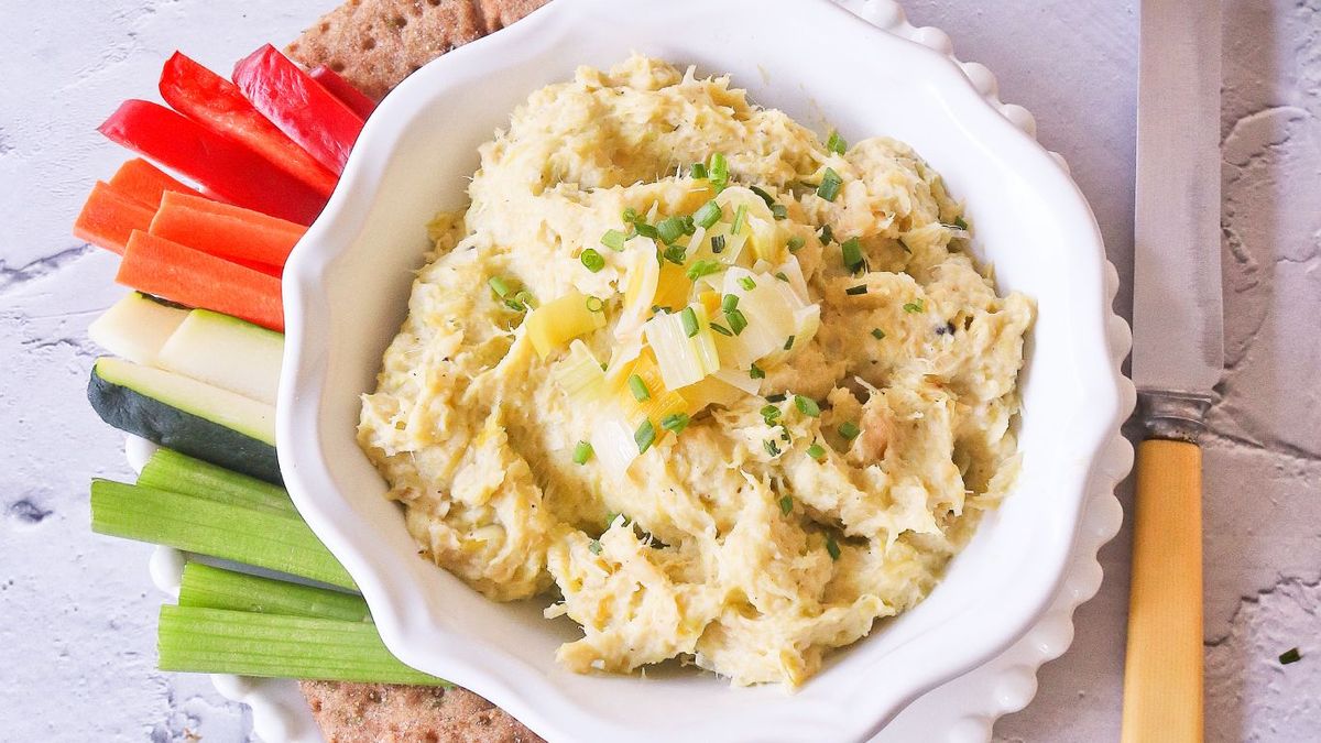 Paté de puerros
