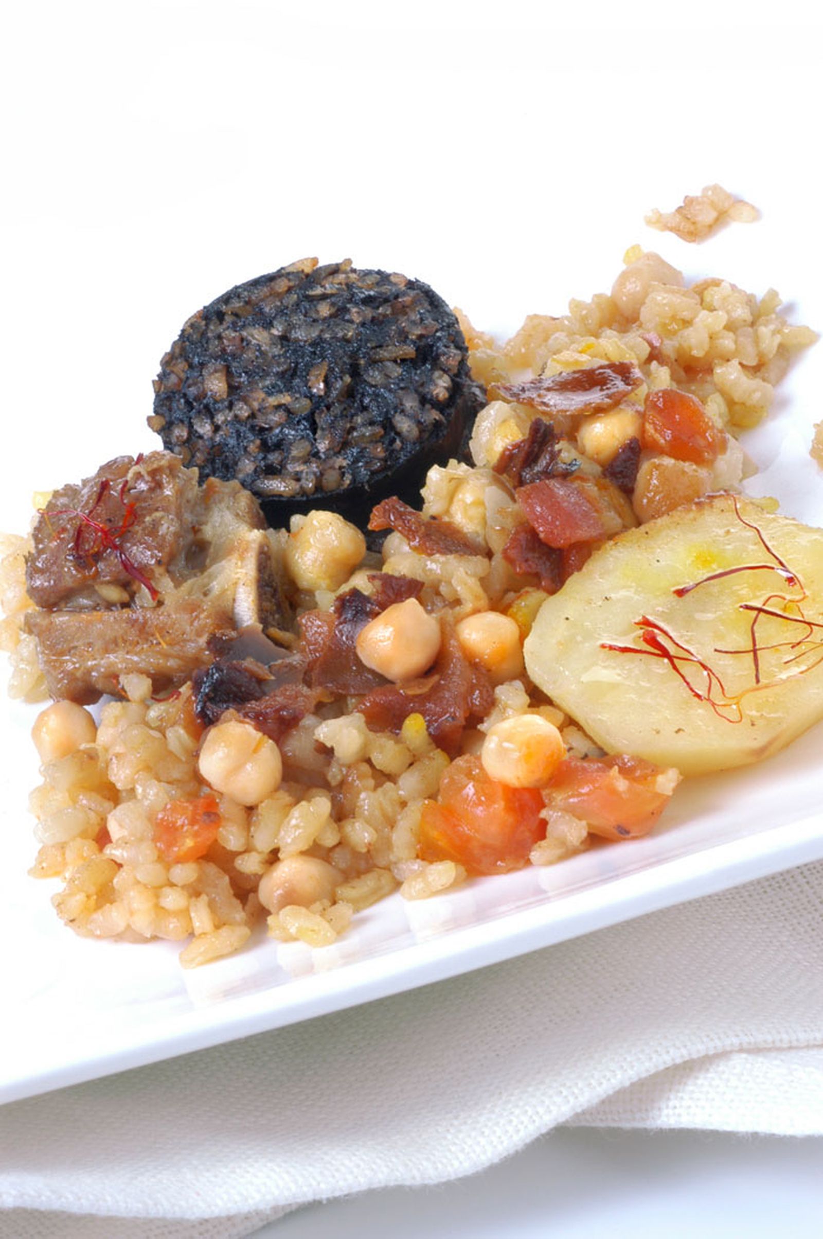 Arroz completo al horno