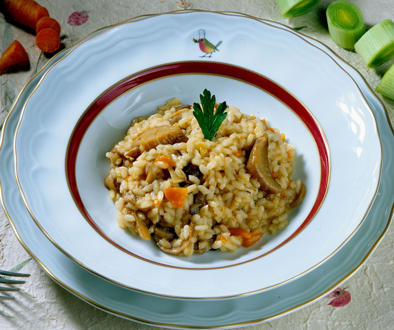 Risotto con setas
