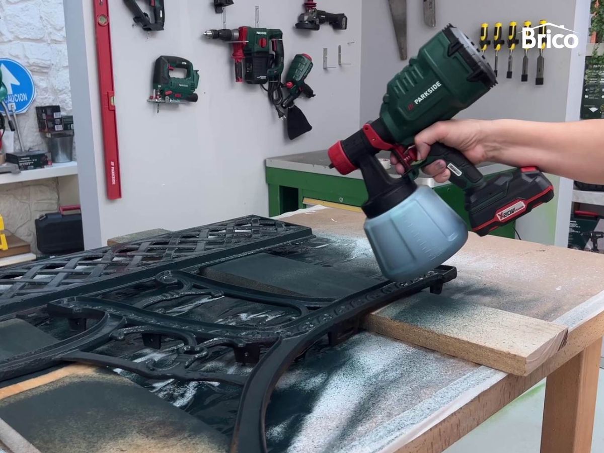 Pistola de pintar Parkside de Lidl