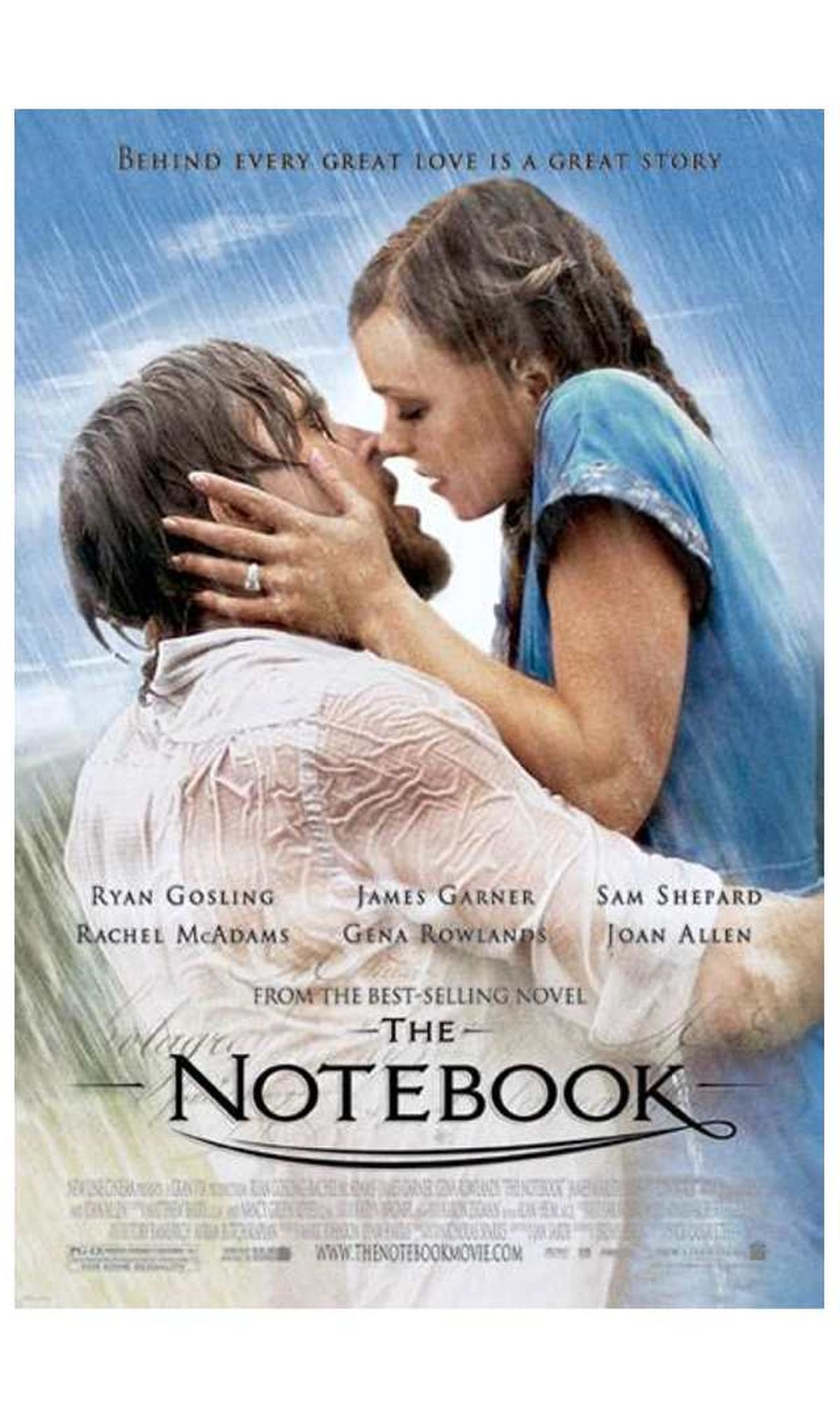 El diario de Noah (2004), comedia romántica de Nick Cassavetes