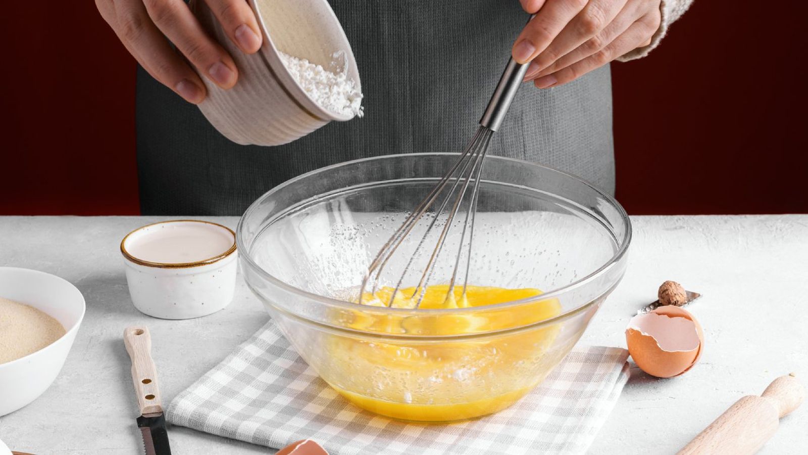 El proceso permite que la harina se mezcle más fácilmente con otros ingredientes El proceso permite que la harina se mezcle más fácilmente con otros ingredientes