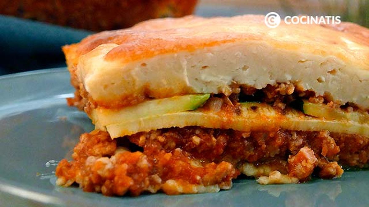 Receta de lasaña de calabacín  paso 7