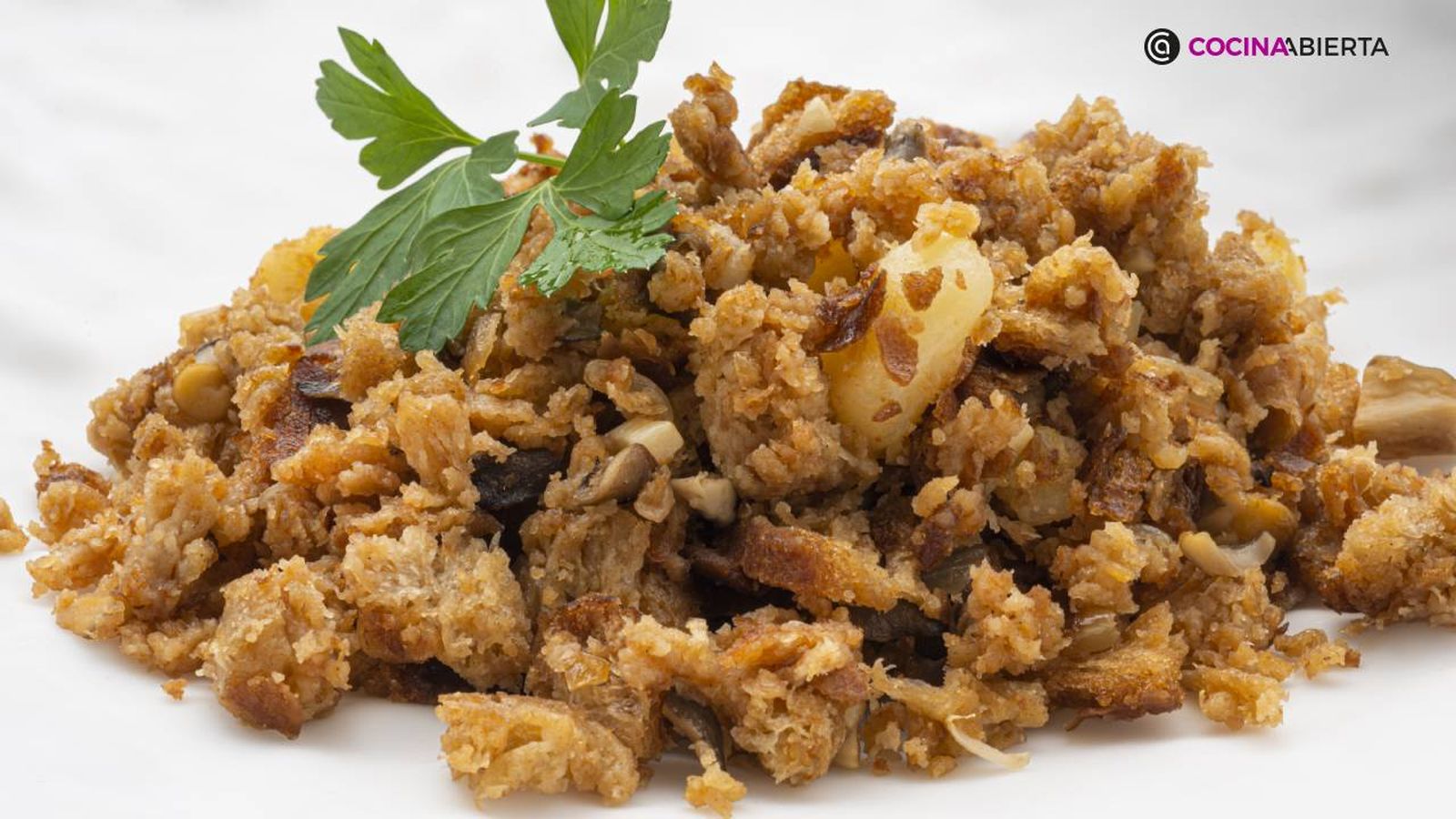 Receta de migas al pastor, por Karlos Arguiñano