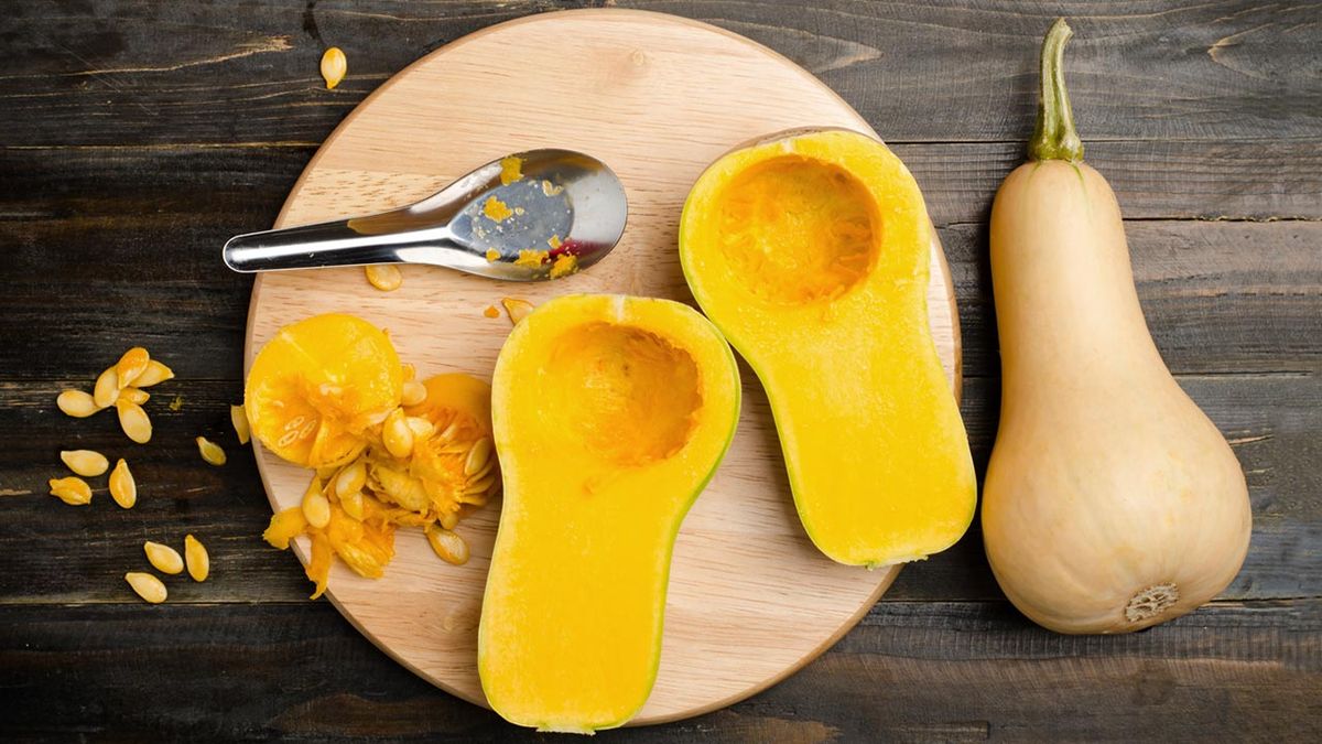 Técnica cómo asar calabaza en el microondas  calabaza de verano