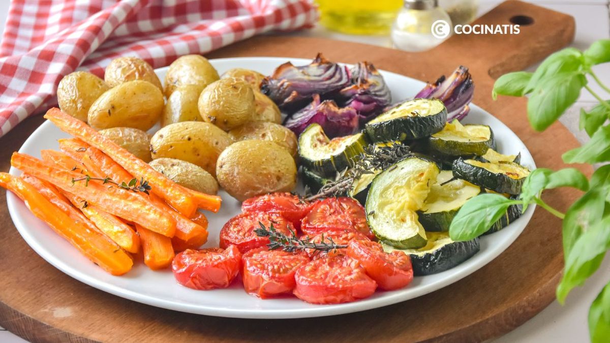 Verduras al horno