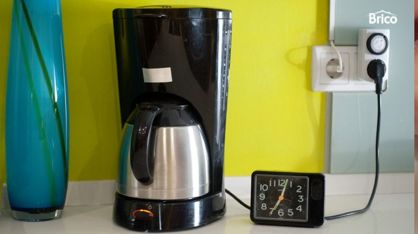 Programador eléctrico en cafetera Programador eléctrico en cafetera