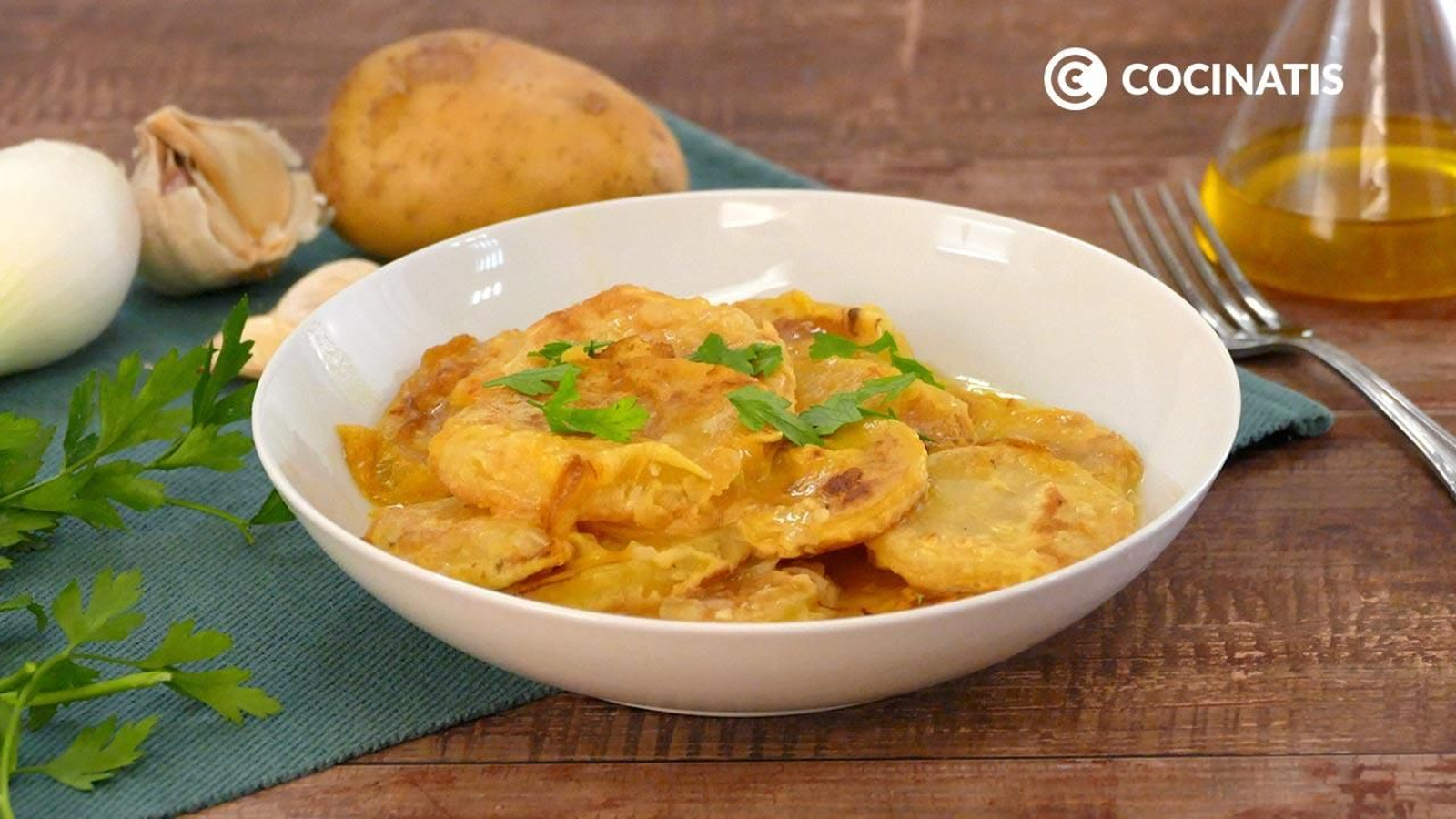 Receta de patatas a la importancia