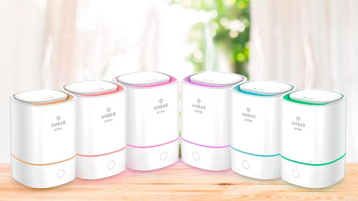 humidificador amazon Ambar Perfums Humidificador Ultrasonico y silencioso