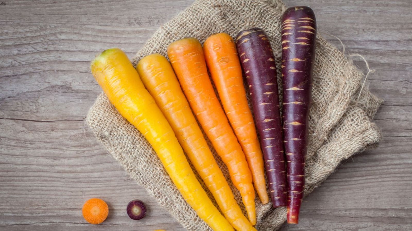 Zanahorias moradas