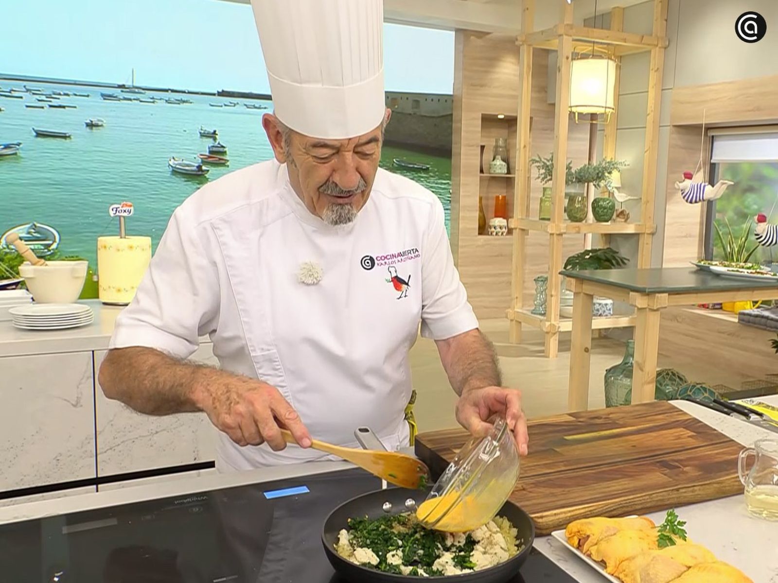 muslos de pollo rellenos de espinacas - paso 3