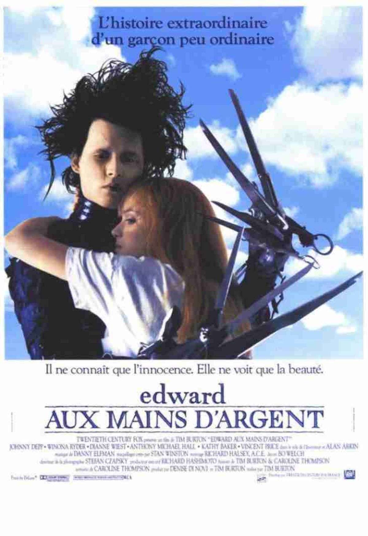 Eduardo Manostijeras (1990), la película más aclamada de Tim Burton