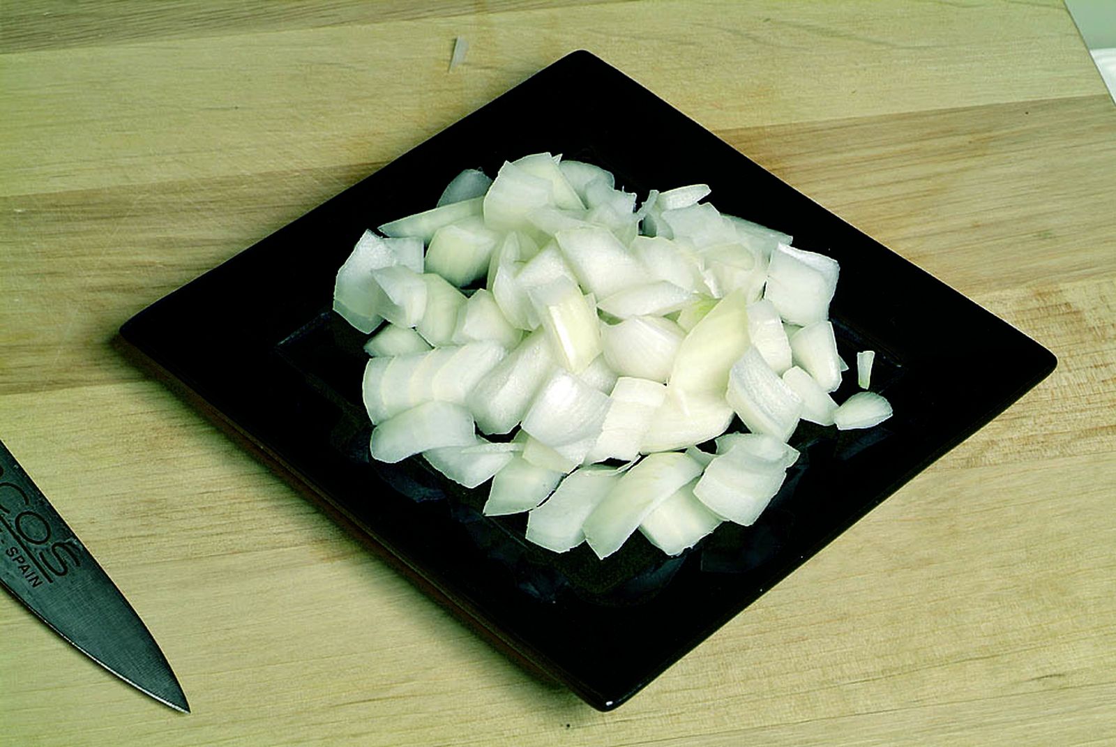receta picar cebolla dados grandes paso3 receta picar cebolla dados grandes paso3