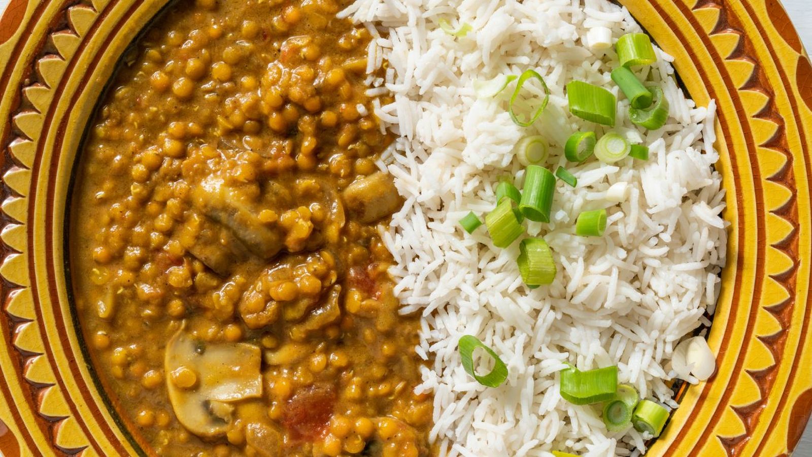 Curry de lentejas