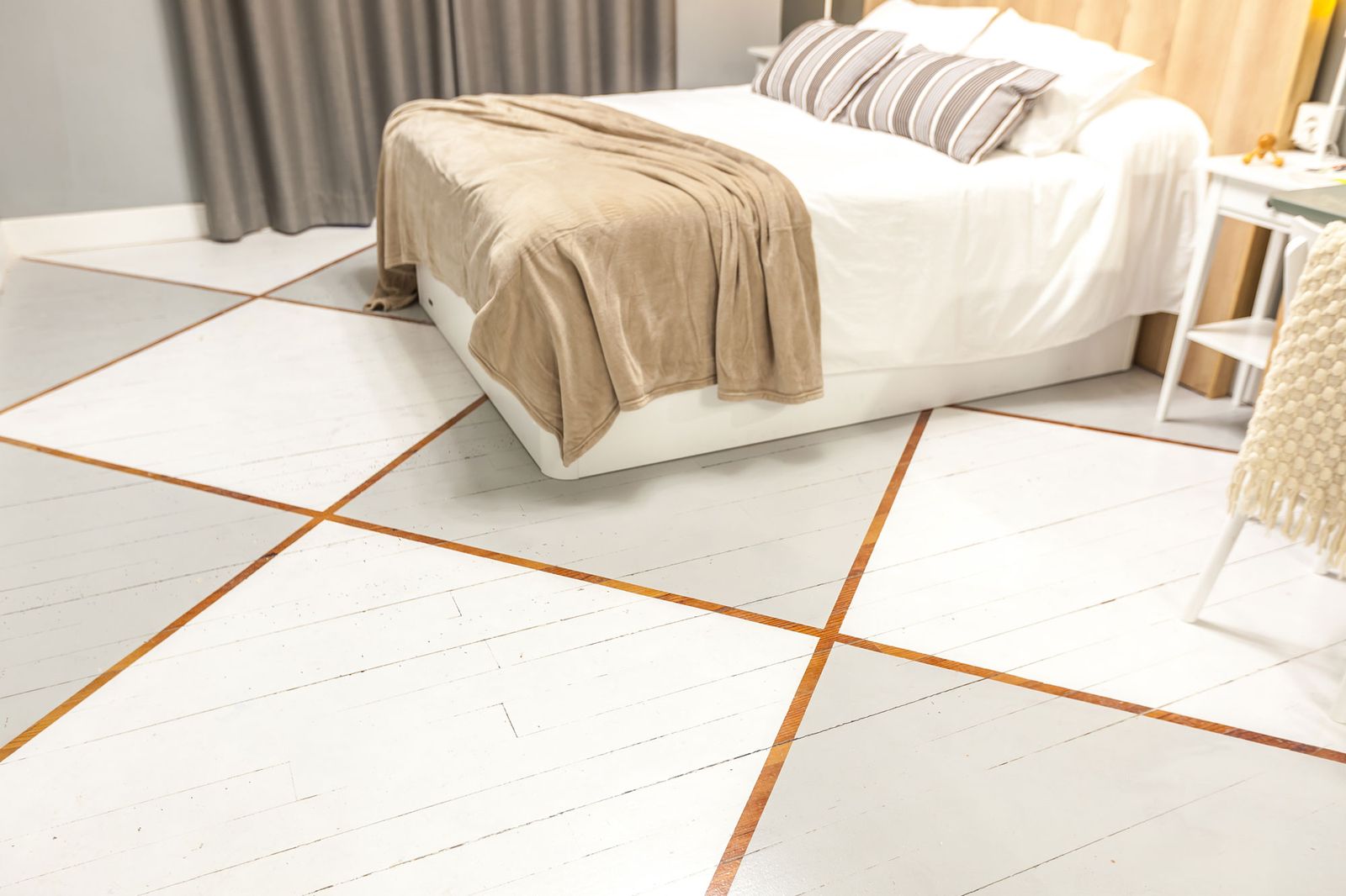 Dormitorio elegante con mini estudio nórdico 8 Dormitorio elegante con mini estudio nórdico 8