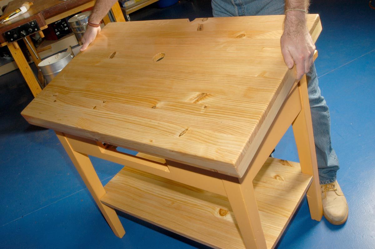 Convertir mesa en lavabo paso 14