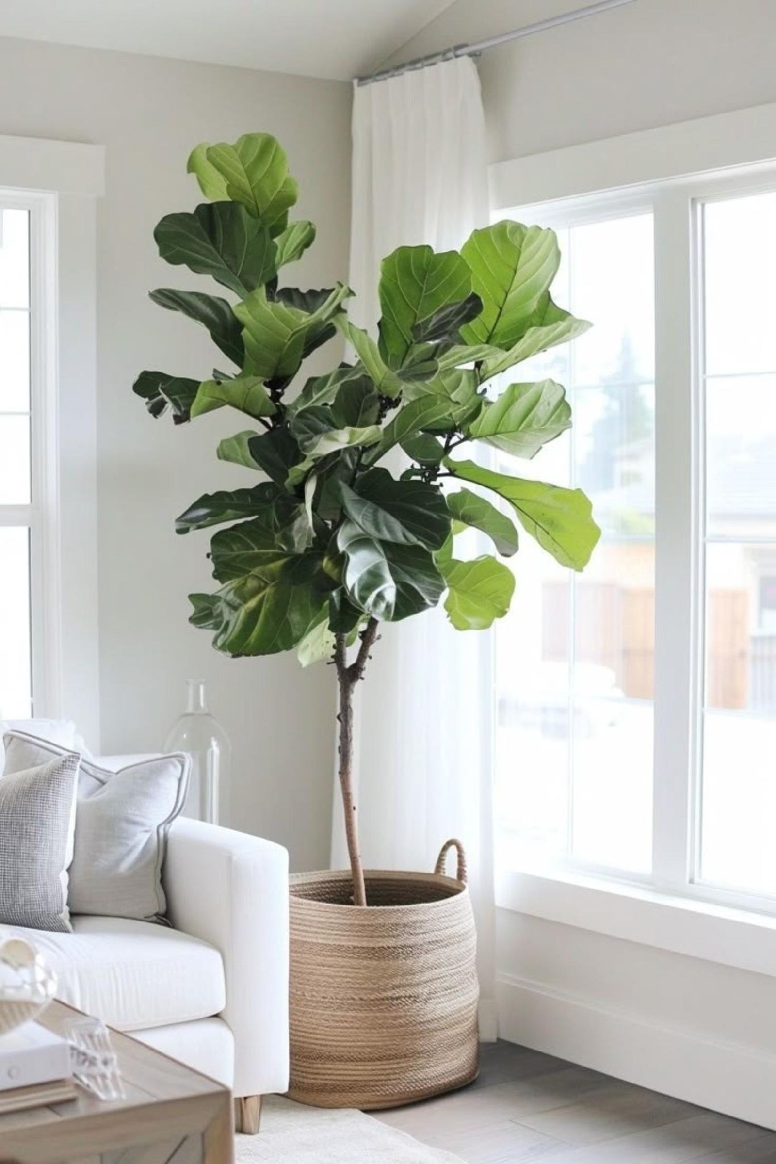 Planta grande para decorar el salón. Planta grande para decorar el salón.