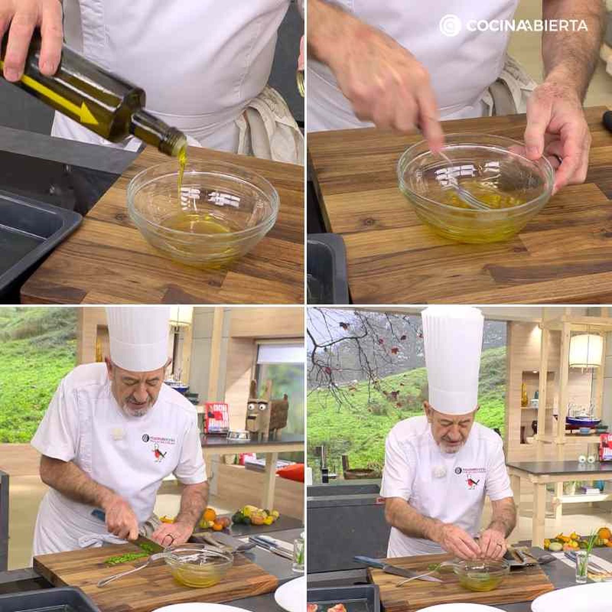 Mezcla hasta que estén bien integrados